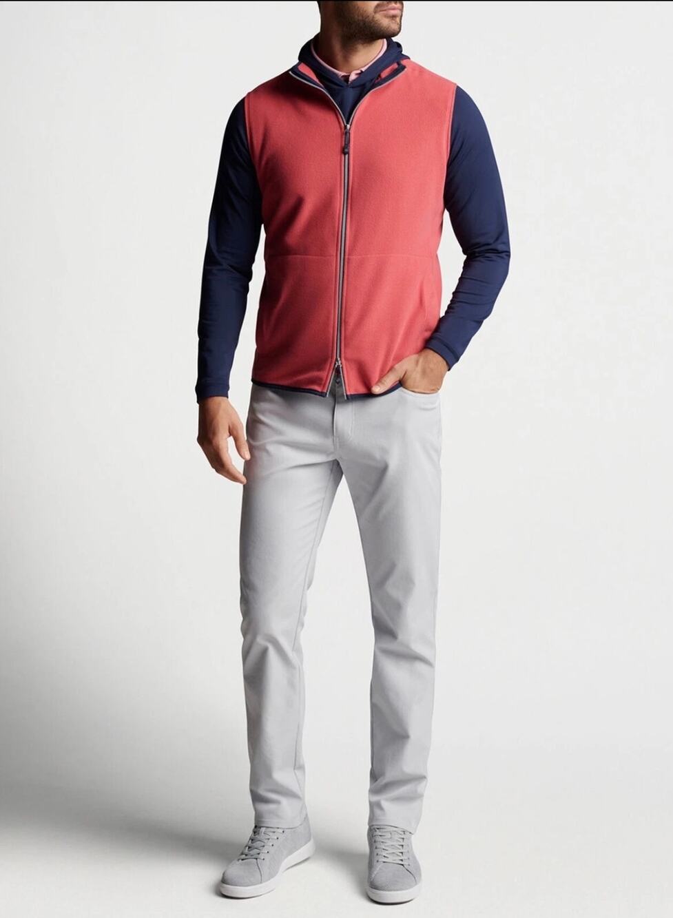 Peter Millar Thermal Flow Micro Fleece Mens Vest